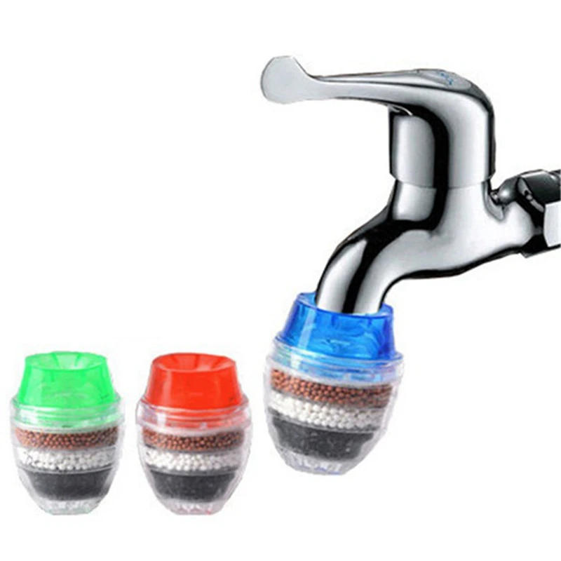 Description Picture 6 of itemActivated Carbon Faucet Filter Faucet Nozzle Water Filter Kitchen Tap 5 Layers Filter Purifier For Home Use