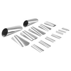 14 Pcs Caulking Tools Caulk Nozzle Applicator Caulking Epoxy Piston Nozzle Accessories Silicone Sealant Nozzle