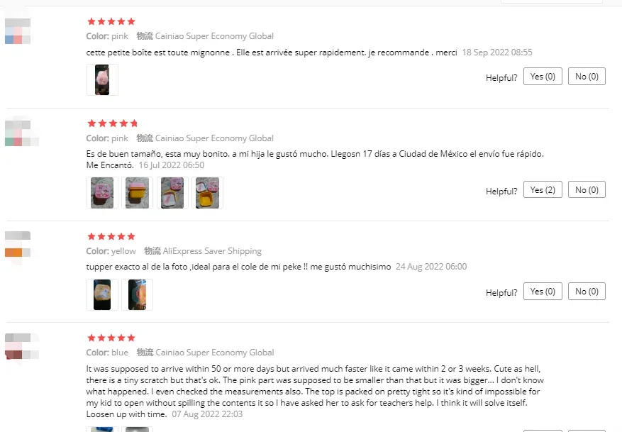 Description Picture 2 of itemCartoon Healthy Plastic Lunch Box Microwave Oven Lunch Bento Boxes Food Container Dinnerware Kid Childen Lunchbox