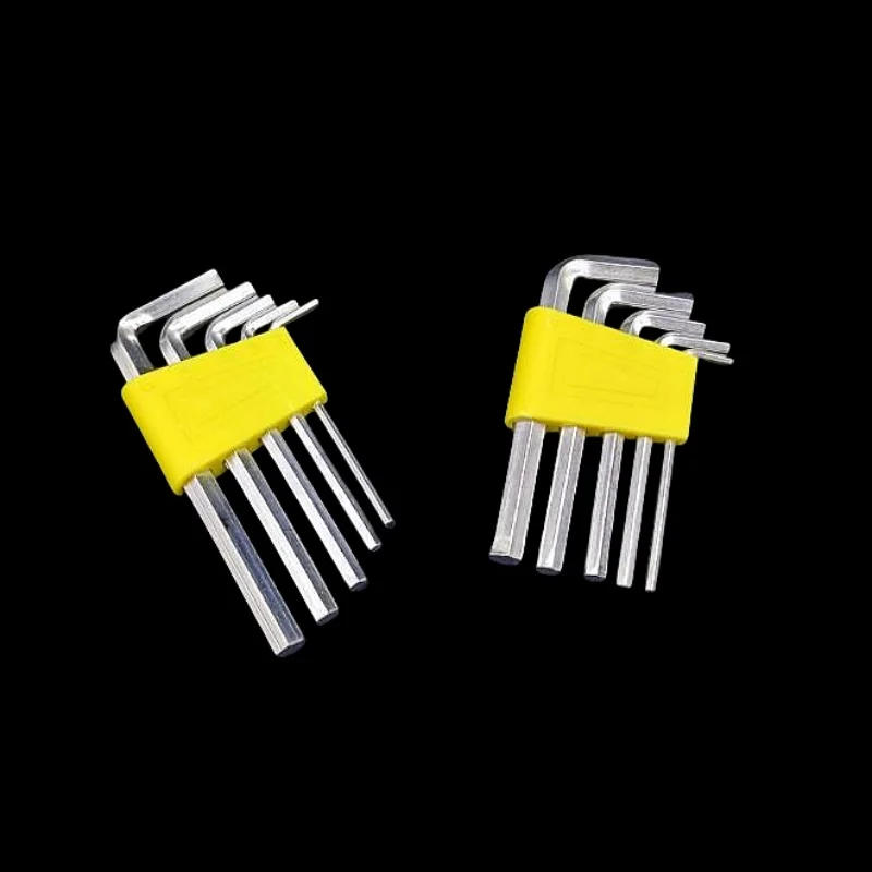 Description Picture 5 of item5/8/11 Pcs Metric Allen Wrench Set Inch Wrench L Wrench Keys Size Allen Key Short Arm Vehicle Repair Tool Set Home Hand Tools