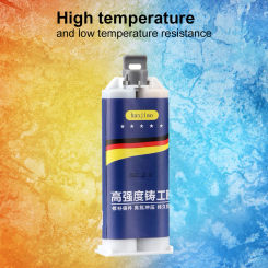 Extra Strong Foundry Glue HighTemperature Casting Repair Glue Heat Resistant Liquid Metal Welding Filler for Stone Ceramic Steel