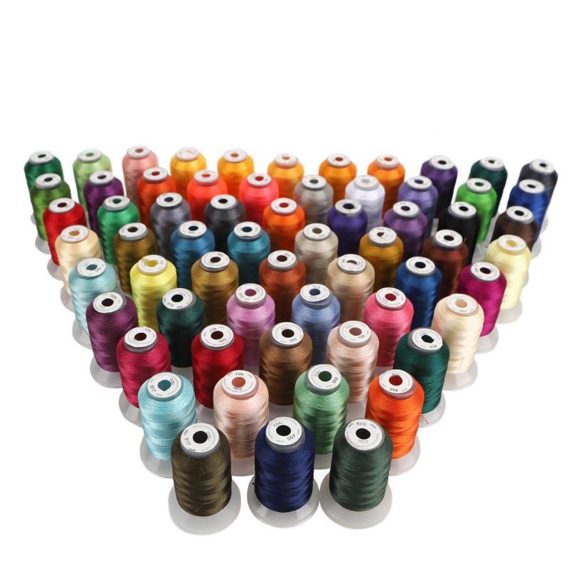 Description Picture 3 of item4/5 Brother Colors Set Premium Polyester Embroidery Thread 500 Meters Each Spool For Brother Babylock Janome Singer Home Machine