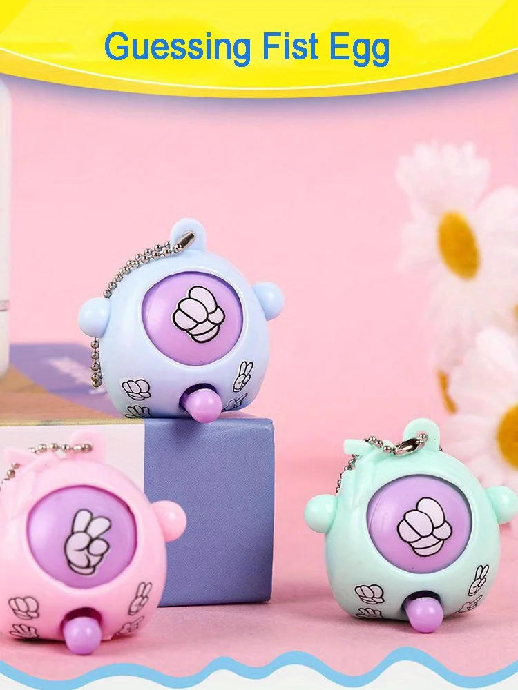 Description Picture 2 of itemMini Rock-paper-scissors Keychain Pendant Toys for Kids Birthday Party Favors Goodie Bag Wedding Baby Shower Gifts