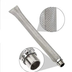 Stainless Steel Beer Filter Brewing Kettle Bazooka Screen Reusable Multifunction Mesh Strainer Wine Thread Tun Home Tools