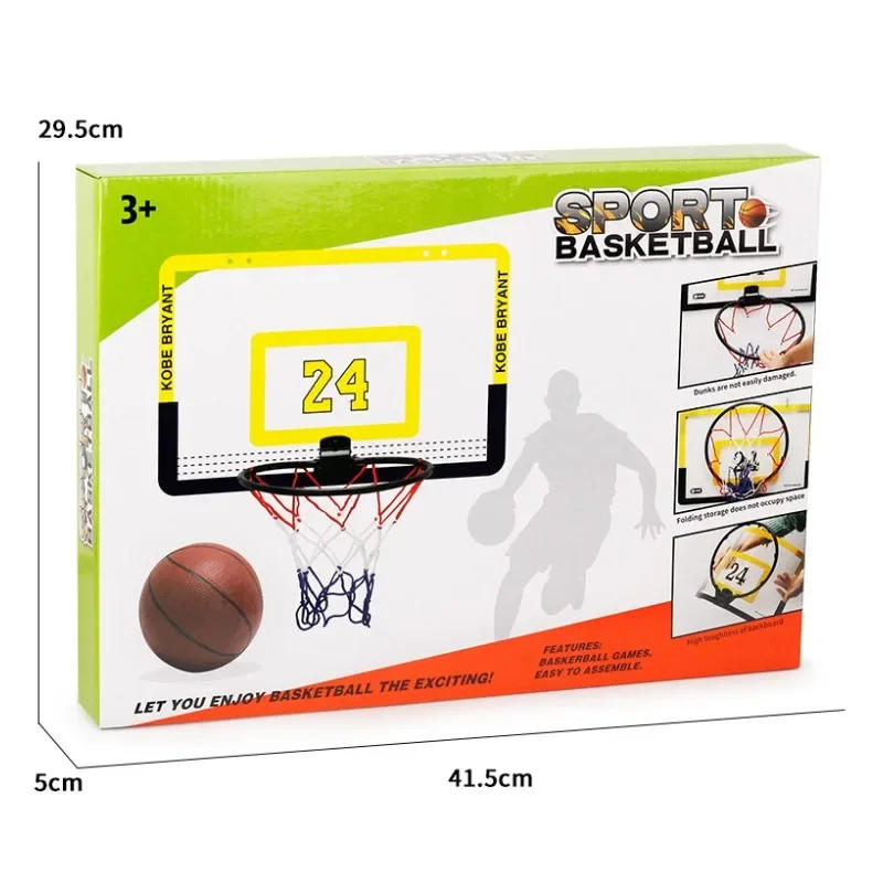 Description Picture 3 of itemIndoor Children Safety Funny Game Kids Mini Home Exercise Basketball Hoop Set Wall Frame Stand Lifting Basket Hanging Backboard