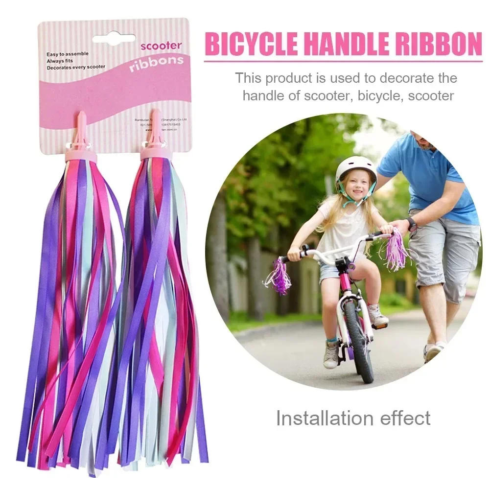 Description Picture 2 of itemChildren's Bicycle Decoration Tricycle Handlebar Scooter Parts Windmill Tassels Bell Spoke Deco Girls Boys Cycling Accessories
