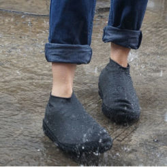 Rainy Day Gear Waterproof Silicone Shoes Rubber Rain Boot Covers for Outdoor Use Boots Dust Household Merchandises Home Garden