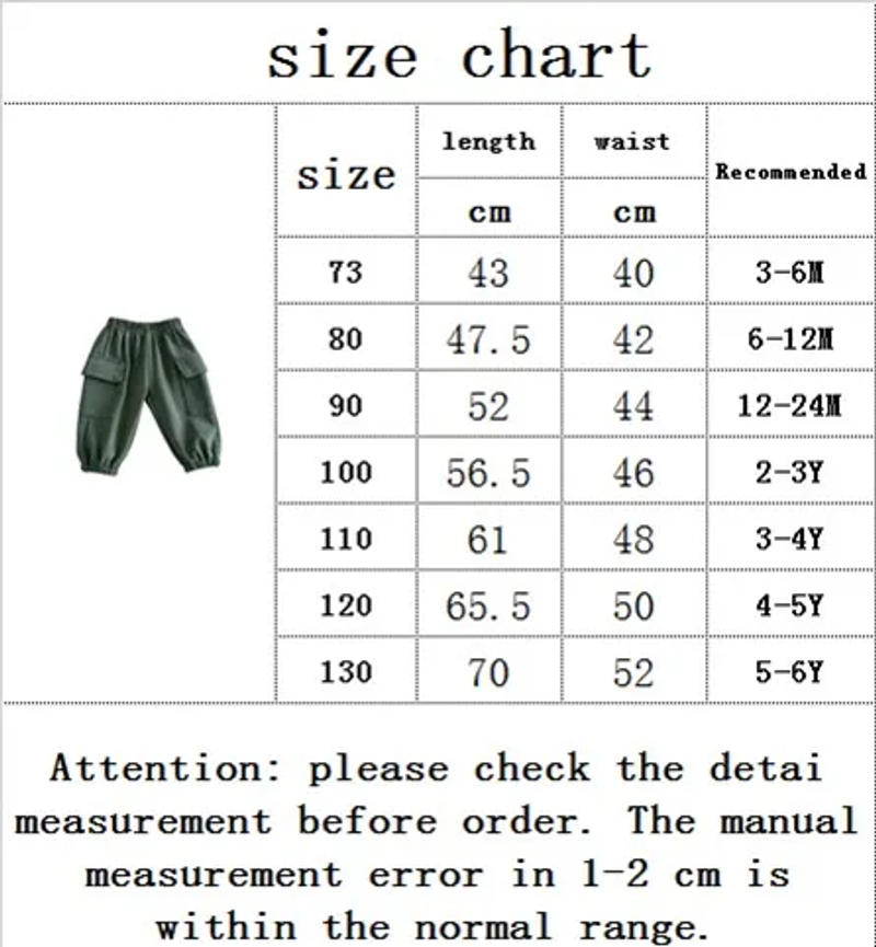 Description Picture 2 of item2024 autumn New in Kids Baby Girls Fashion Clothing Infant Toddler Solid Color Feet Bound Large Pocket Pants Toddler 3M-6Y