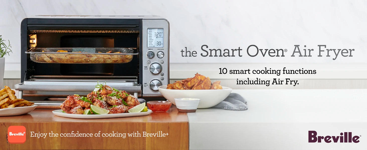 Description Picture 2 of itemSmart Oven Air Fryer, Convection Countertop Oven, Air Fryer Toaster Oven Combo, BOV860DBL, Damson Blue
