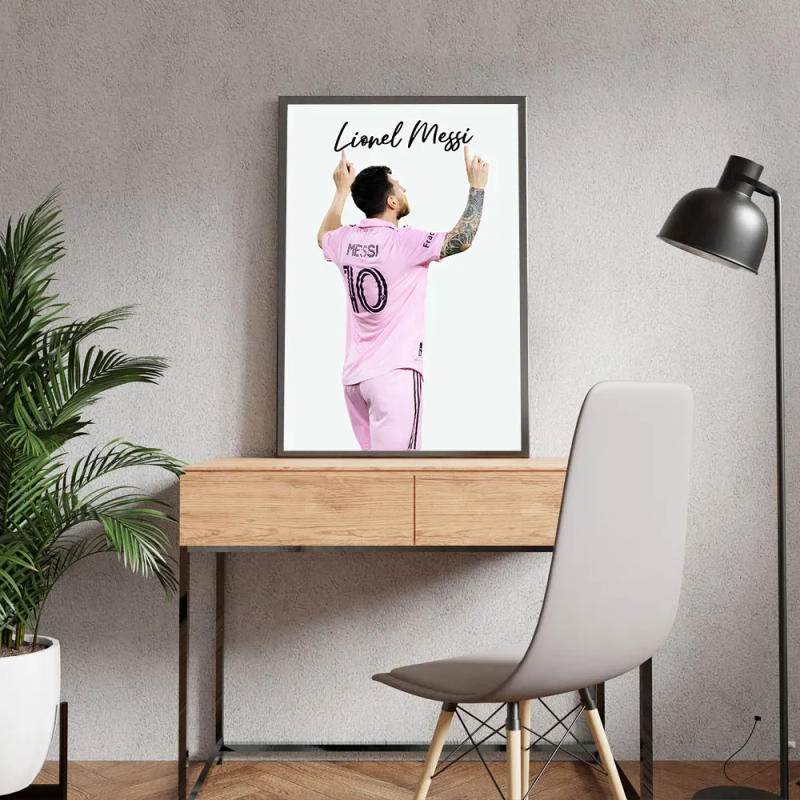Description Picture 5 of itemFootball Star Messi Ronaldo Poster Wall Art Decoration Painting Without Frame Room Home Decor Soccer Club Fans Collection Gifts