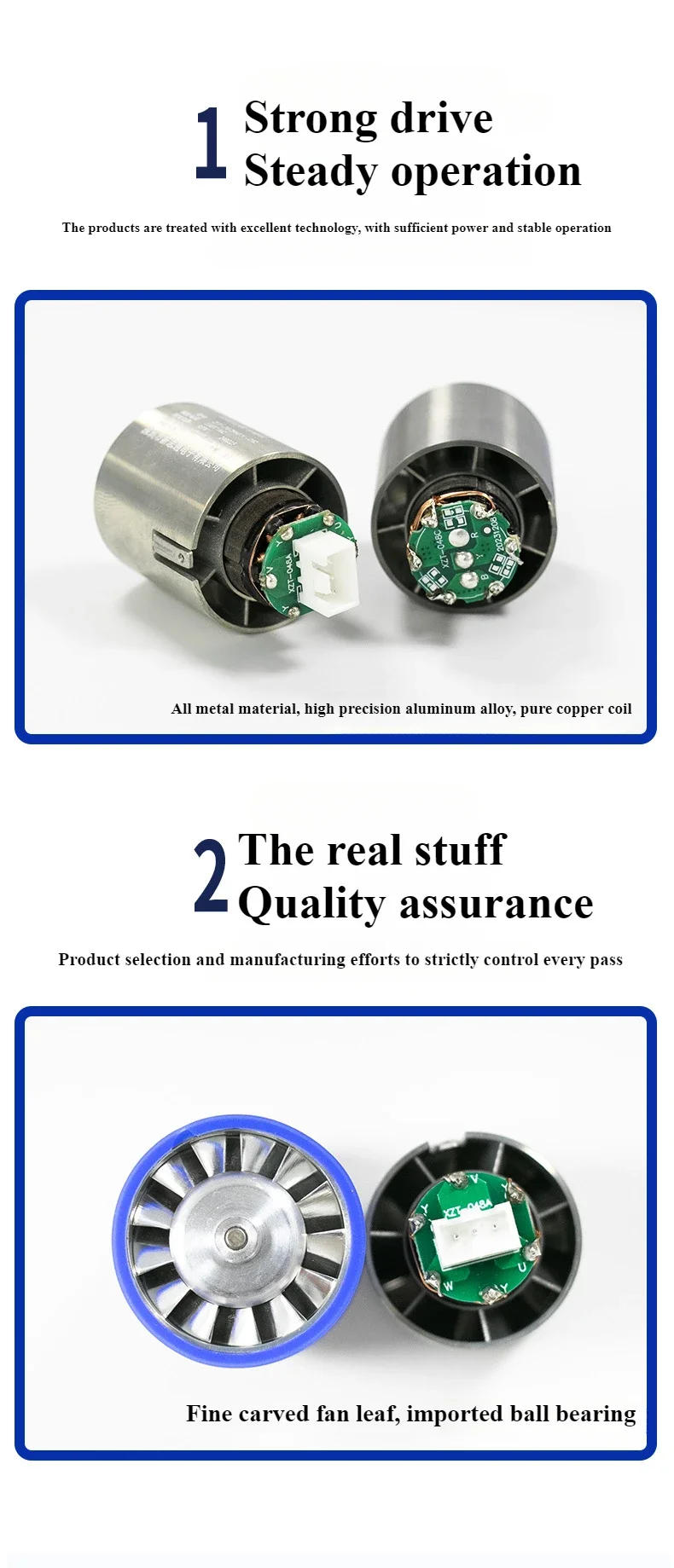 Description Picture 4 of item130,000 RPM turbo blower high-speed brushless motor 110,000 RPM violent fan 7.4v DC brushless motor