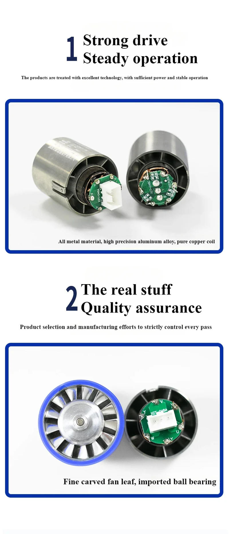 Description Picture 4 of item130,000 RPM turbo blower high-speed brushless motor 110,000 RPM violent fan 7.4v DC brushless motor