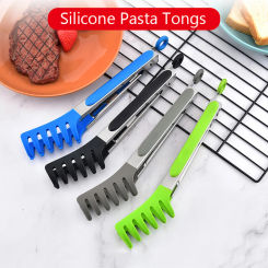 Salad Silicone Clamp Pasta Barbecue Snack Cooking Utensils Noodle Tong Spaghetti Clip Kitchen Tool