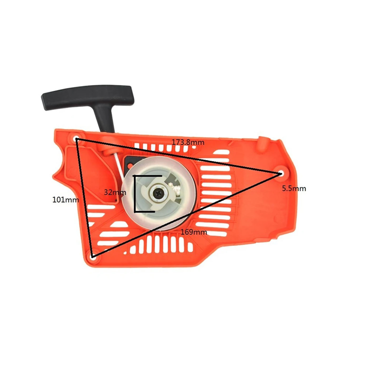 Description Picture 3 of itemGrass Trimmer Recoil Starter Replacement For Echo CS 3000 Chainsaws Accessory Lawn Mower Parts Recoil Starter