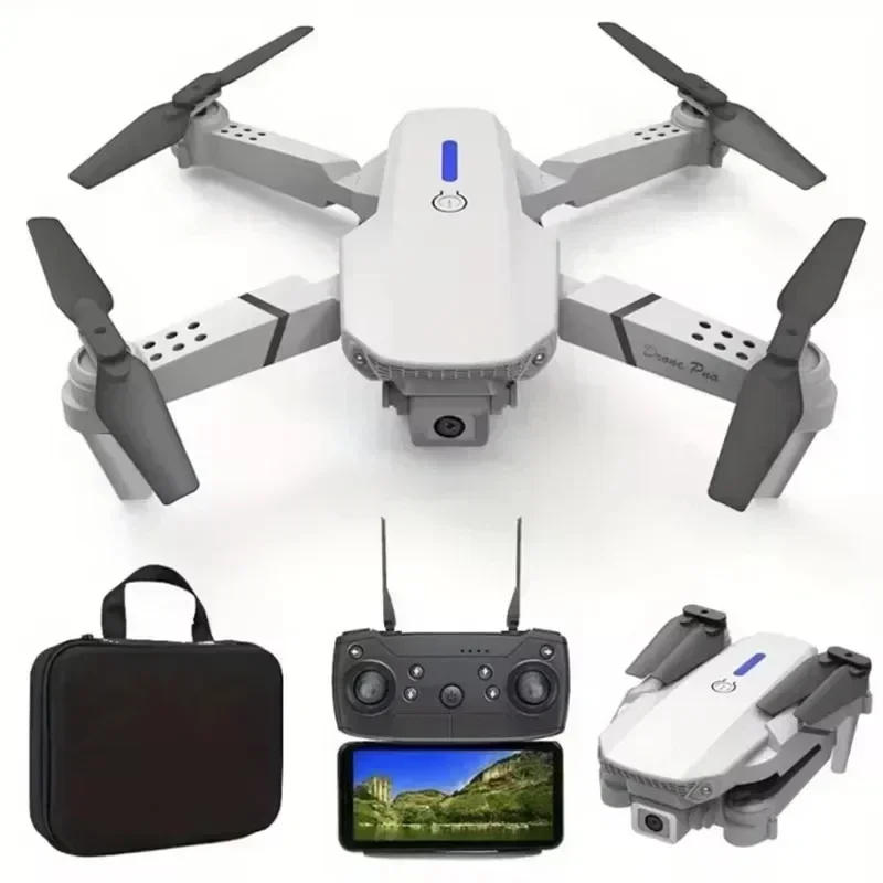 Description Picture 5 of itemE88Pro RC Drone 4K Professinal With 1080P Wide Angle Dual HD Camera Foldable RC Helicopter WIFI FPV Height Hold Apron Sell Gift