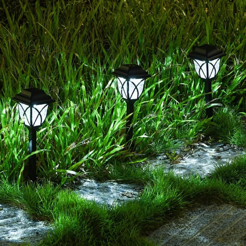 Description Picture 4 of item2 Pack Solar Lawn Lights Outdoor LED Bright Yard Lamp Waterproof Night Light Landscape Lighting Pathway Light Garden Decor