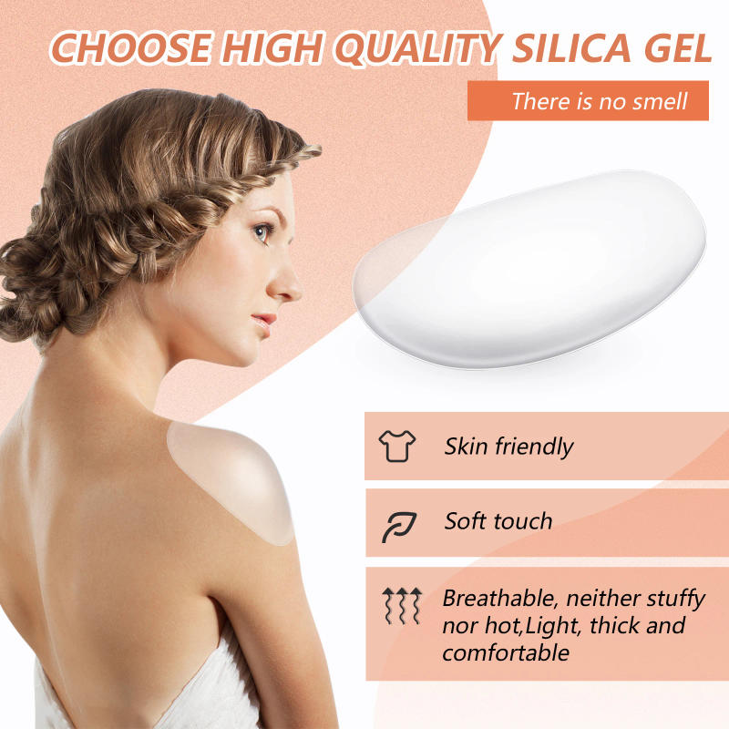 Description Picture 2 of itemInvisible Shoulder Pads Silicone Anti-Slide Detachable Reusable Enhancer