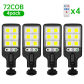 72COB 4pcs