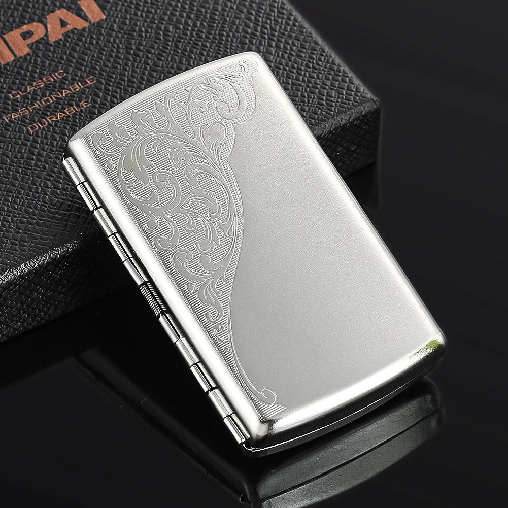 Description Picture 5 of item1PC Mini Portable Cigarette Case Dropshipping Smoking Accessories Double-sided Clamshell Smoke Set Gift Craft Supplies