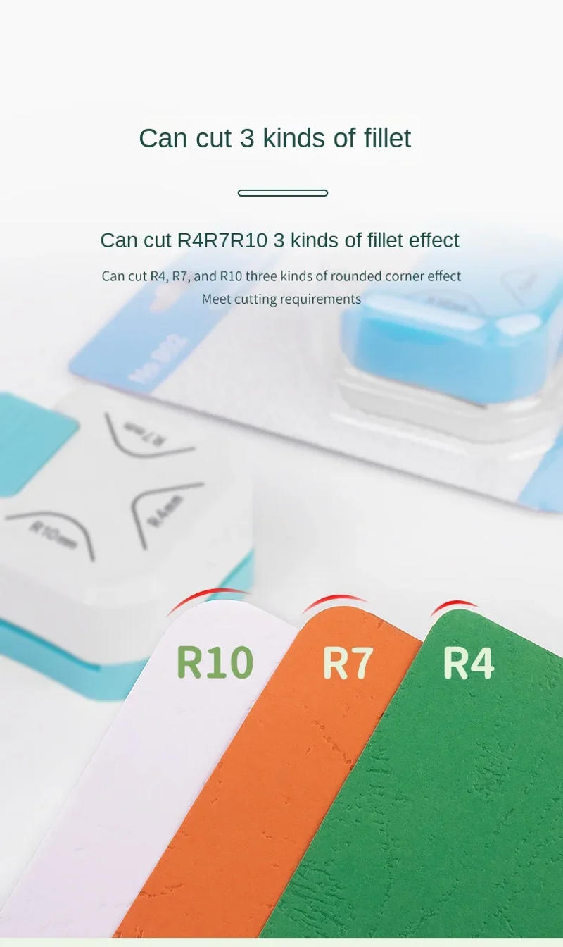 Description Picture 3 of itemThree-in-one Corner Rounders Corner Embosser Corner Cutter, DIY Photo Card Business Card Cutter round Cutter Paper Cutter