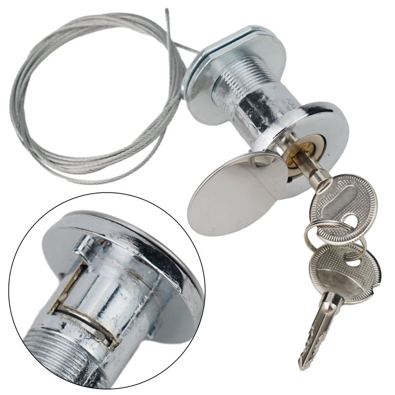 Description Picture 6 of item1 Set Garage Door Lock Drawstring Lock Manual Furniture Hardware Is Suitable For Garage Door Roller Shutter Door