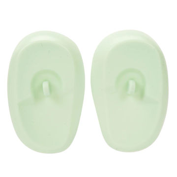 Silicone Hairdressing Ear Cap Earmuffs Hightlight Hair Dye Ear Covers Waterproof Ear Shower Caps for Hair Dye Shower Colouring