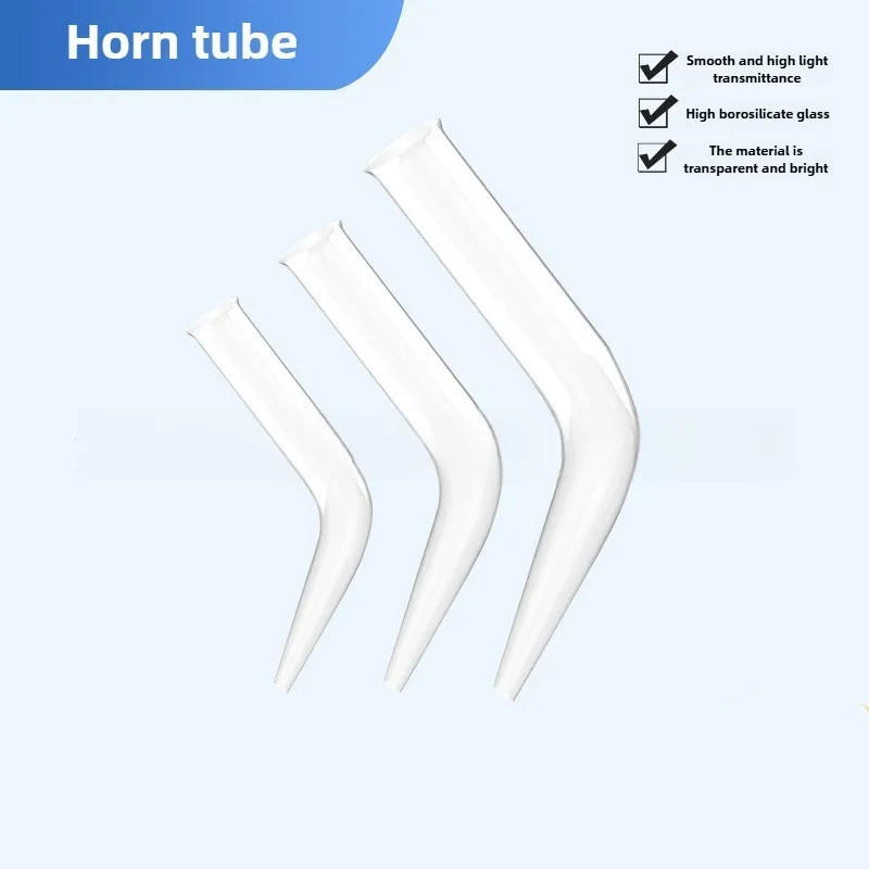Description Picture 2 of itemGlass horn tube tail connection distillation device accessories, chemical experimental teaching instruments