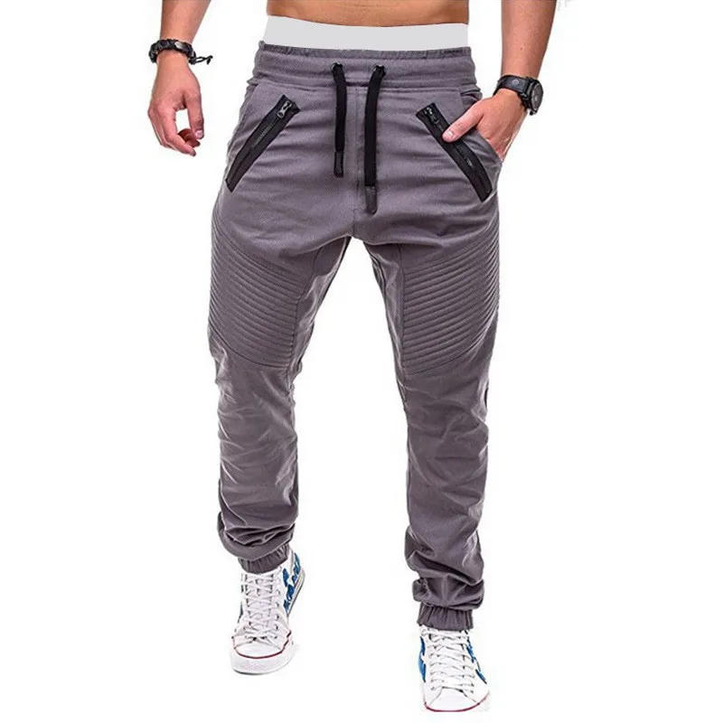 Description Picture 6 of itemSpring and autumn loose sports pants, casual cropped pants, elastic waist, cross-border work attire, leggings, Harlan pants