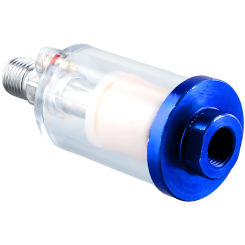 Air Tools Filter Blue/transparent Filter Bowl For Compressor High Pressure Paint Pneumatic Parts 1/4\" Brand New
