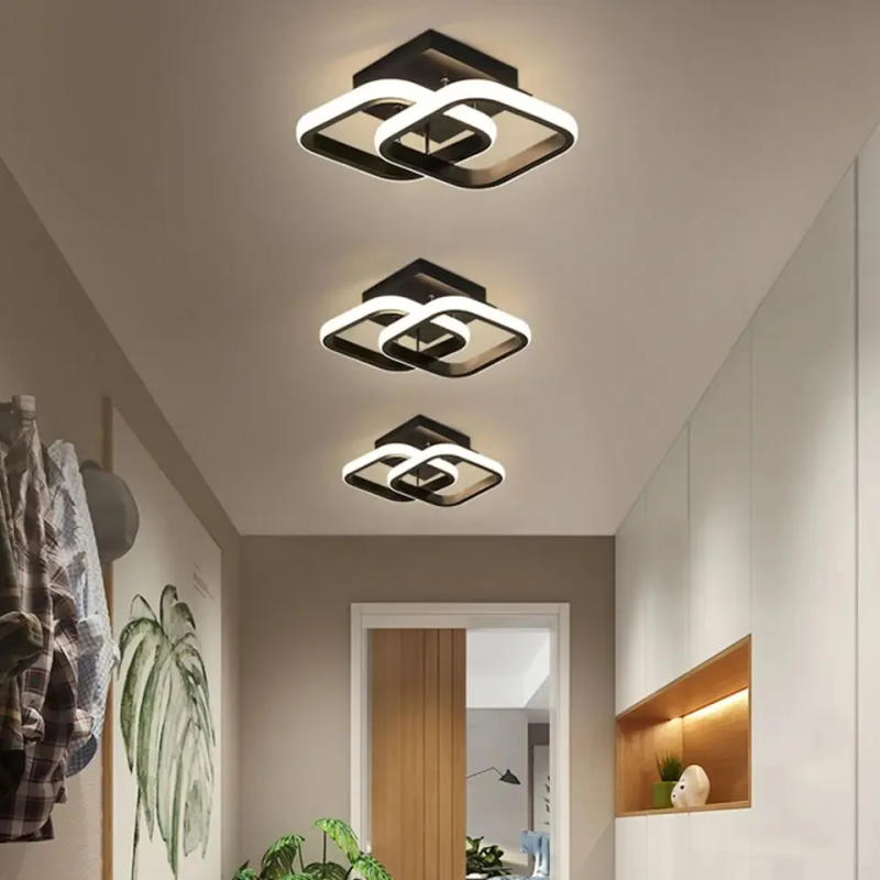 Description Picture 2 of itemNew LED Ceiling Light Modern Corridor Channel Ceiling Lamp Balcony Crossing Chandelier Nordic Home Decor Foyer Track Lights