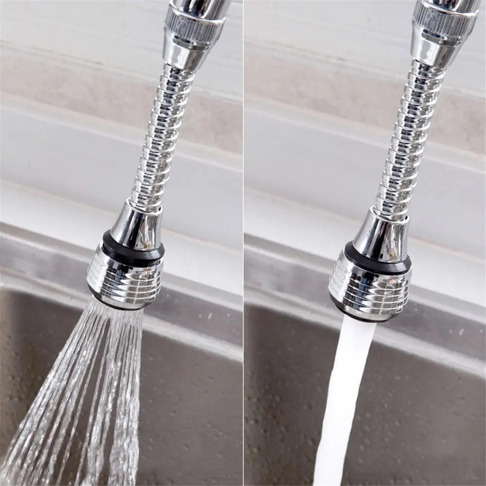 Description Picture 5 of item360 Universal Faucet Extender Aerator Faucet Attachment Extension Tubes Water Tap Sprayer Kitchen Sink Accessories