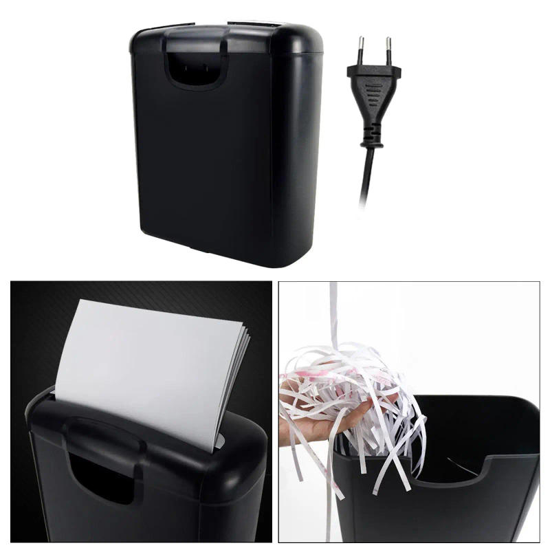 Description Picture 6 of itemCross-Cut Paper Shredder Micro-Cut Credit Card Bank Card Mini Electronic Silent A4 Shredder Automatic 10L Capacity