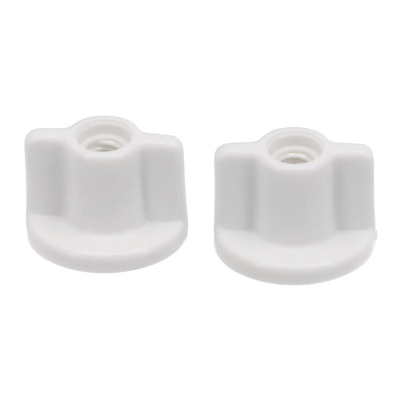 Description Picture 4 of item2pcs Toilet Replacements Screws Bolts Bolt Nuts Universal Hinge Plastic Screws White Screwdriver And For 6mm Screws
