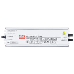 Original Taiwan Meanwell 240W LED Driver HLG-240H-C1750B power supply for 4pcs cree cob cxb3590/clu048 1212