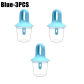 Blue-3PCS