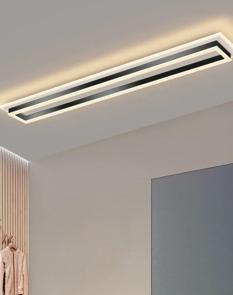 Description Picture 6 of itemCeiling Lamp Aisle Light LED Rectangular Simple Modern Ceiling Chandelier Living Room Decor Corridor Creative Luxury Fixture