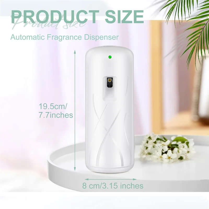 Description Picture 4 of itemB59B-Automatic Air Freshener Sprays Dispenser Wall Mounted 2 Pieces Fly Mosquito Insect Control Metering Device