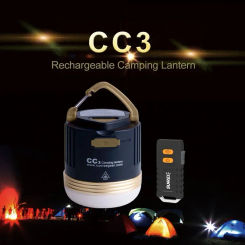SUNREI CC3 Rechargeable Outdoors Camp Lamp Emergency Lamp Portable Waterproof Climbing LED Lantern Solar USB 9900mAh Battery
