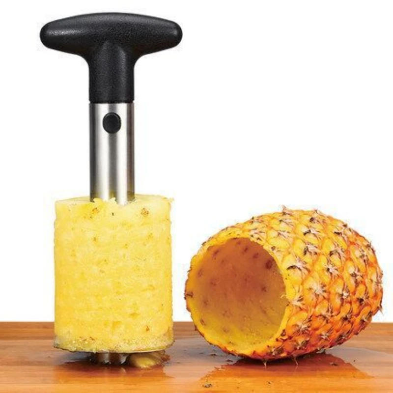 Description Picture 4 of item1PCS Stainless Steel Easy To Use Pineapple Peeler Accessories Pineapple Slicers Fruit Knife Cutter Corer Slicer Kitchen Tools