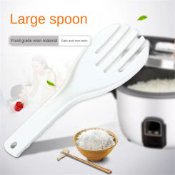 Transparent Porridge Shovel Paddle Kitchen Safe Cooking Scoop Standable Non-stick Rice Spoon Cute Little Monster Rice Spoon Cute