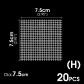 H x20PC-7.5cm-Square