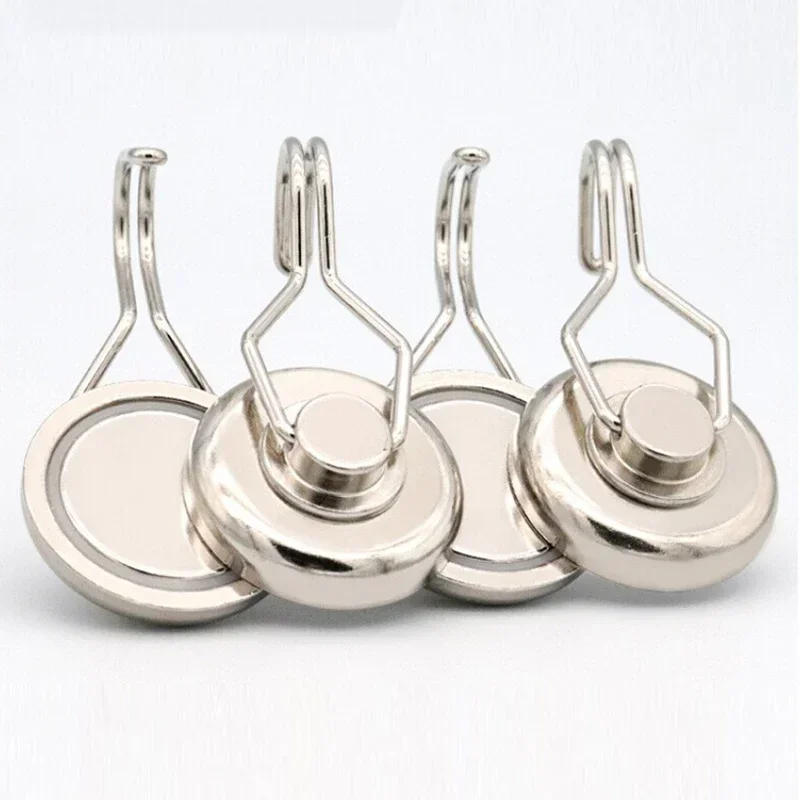 Description Picture 5 of item360 Degrees Rotating Magnetic Hook Strong Power Hooks Magnet Super Punch-free Self-adhesive Key Hanger Wall Magnetic Key Holder