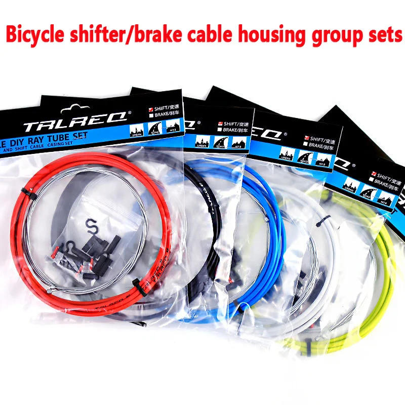 Description Picture 4 of itemBicycle Brake Cable Housing Group Set MTB Mountain Bike Derailleur Shifter Lever Cable Bike Cables Cap Cycling Cable Protector