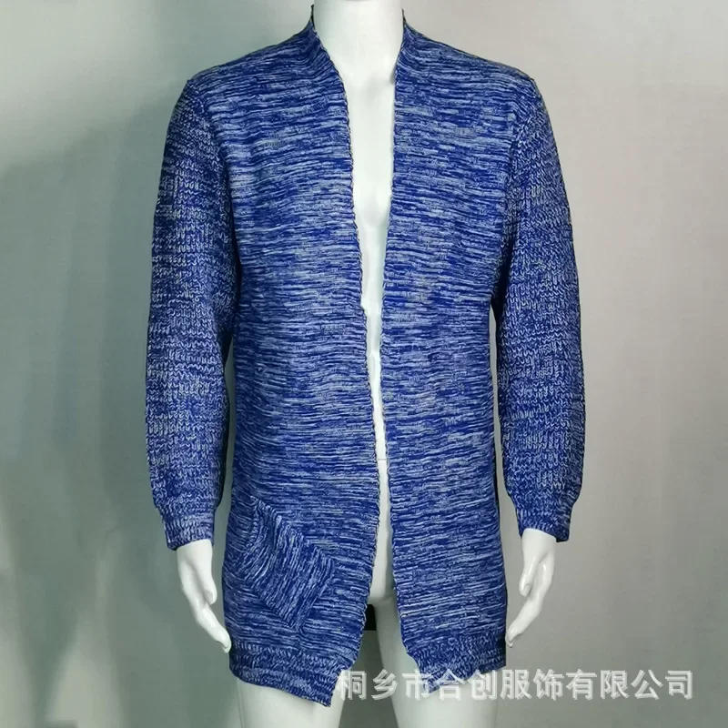 Description Picture 4 of itemSweater Cardigan Long Sleeve Knitted Cardigan Windbreaker Coat Men