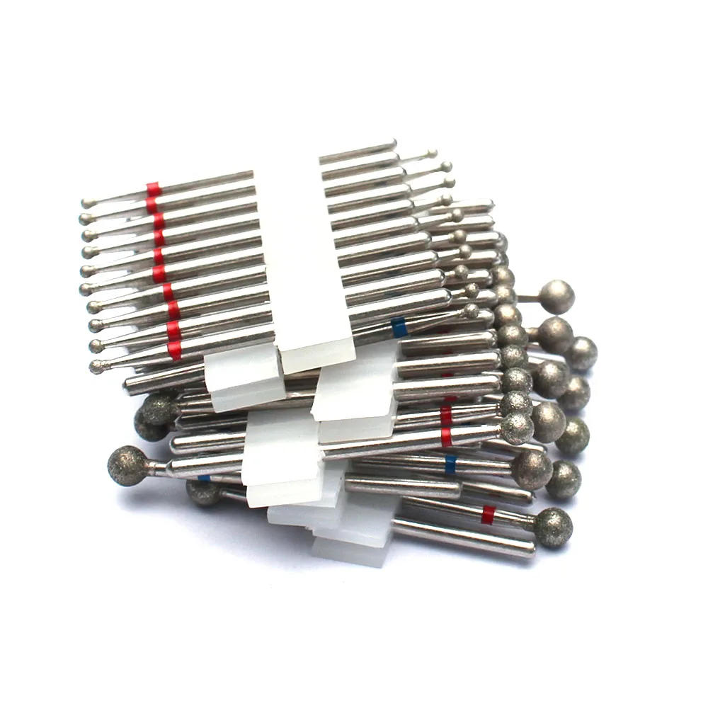 Description Picture 5 of item10pc/Set Diamond Nail Drill Bits Electric Manicure Drills Milling Cutters Kits Pedicure Files Gel Polish Tools Nail Accessories