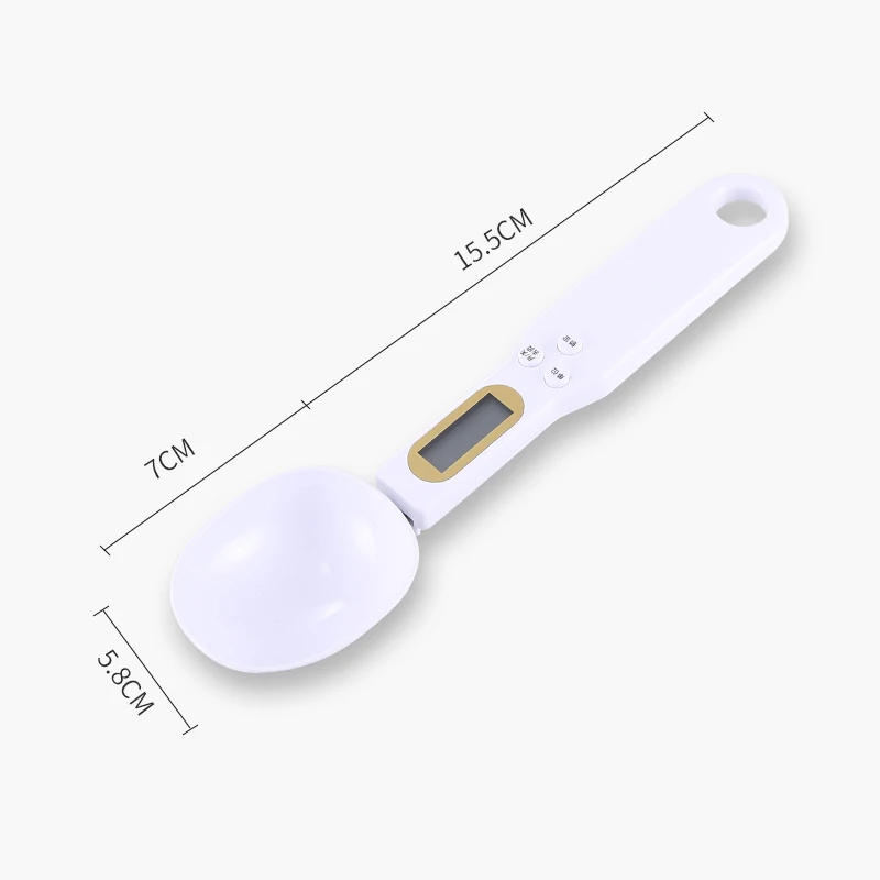 Description Picture 5 of item1Pc LCD Digital Measurement Adjustable Weighing Spoon Kitchen Scale Electronic Measuring Spoon Coffee Powder Scale Baking Scale