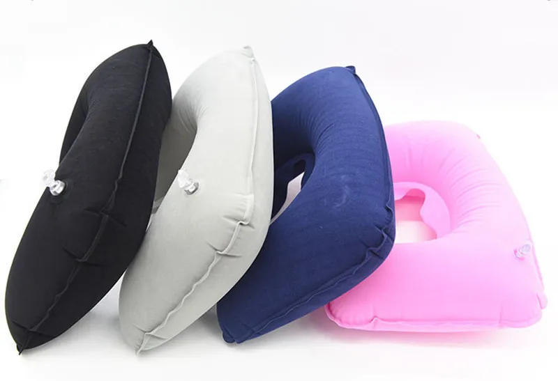 Description Picture 2 of itemOutdoors Camping Inflatable Neck Pillow Inflatable U Shaped Travel Pillow Car Head Neck Rest Air Cushion for Travel Neck Pillow