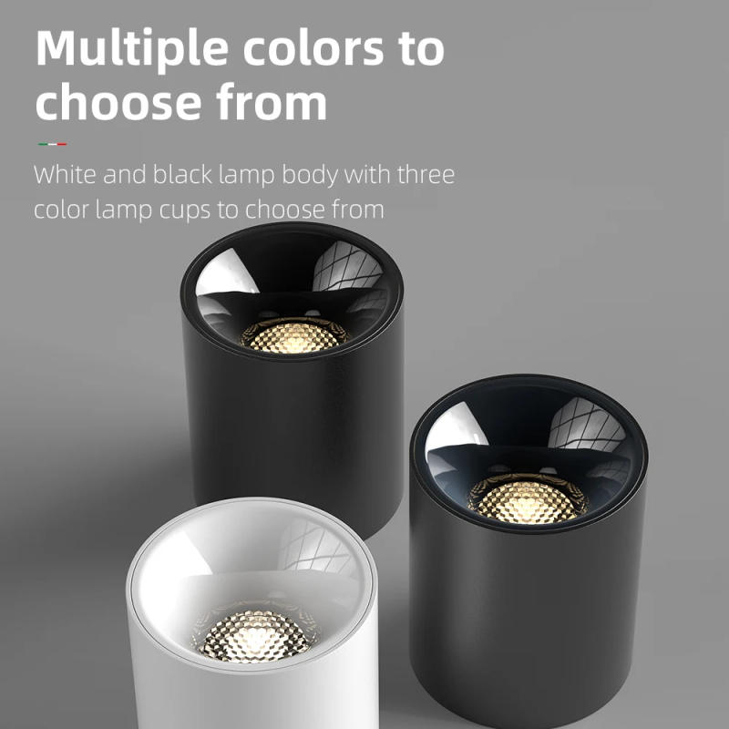 Description Picture 5 of itemLed Spotlights Home Recessed Ceiling Spot Cob Downlight Modern Ceiling Lamp Living Room Lights Bedroom Interior Lustre Fixtures