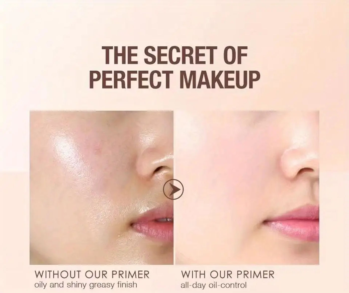 Description Picture 6 of item2Pcs Makeup Set Primer & Foundation Matte Velvet Waterproof Foundation Long Lasting Portable Makeup Travel Makeup Set