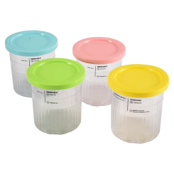 4PCS Ice Cream Pints Cup For Ninja Creami NC500 NC501 Ice Cream Storage Containers Food Freezera52q
